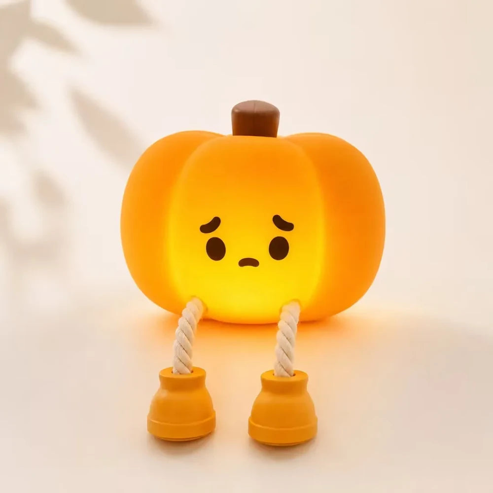Silicone Pumpkin Night Light