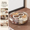 Rotating Snack Serving Tray