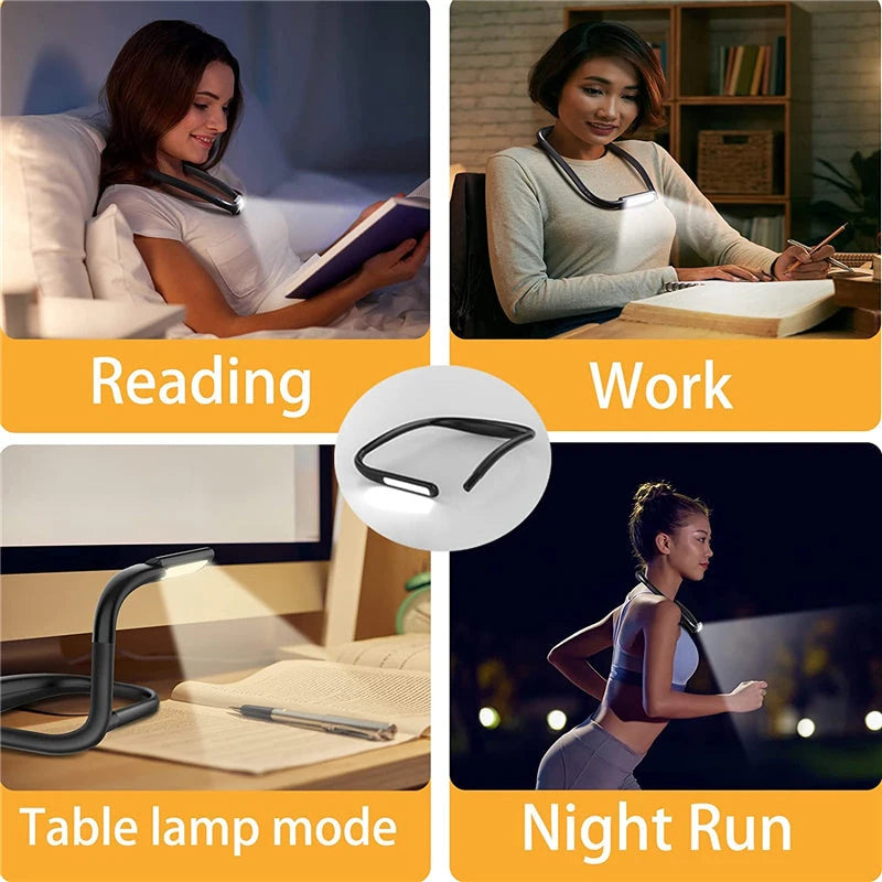Rechargeable Neck Reading Light