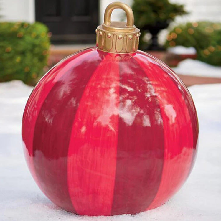 Christmas Ornament Ball Outdoor PVC 60CM Inflatable