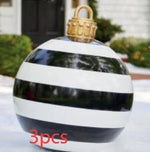 Christmas Ornament Ball Outdoor PVC 60CM Inflatable
