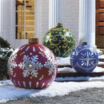 Christmas Ornament Ball Outdoor PVC 60CM Inflatable