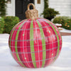 Christmas Ornament Ball Outdoor PVC 60CM Inflatable