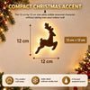 TwinkleFlight Reindeer Wall Lights