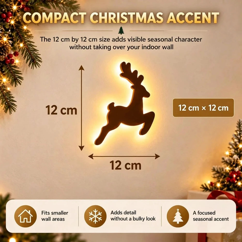 TwinkleFlight Reindeer Wall Lights