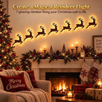 TwinkleFlight Reindeer Wall Lights