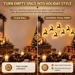 TwinkleFlight Reindeer Wall Lights