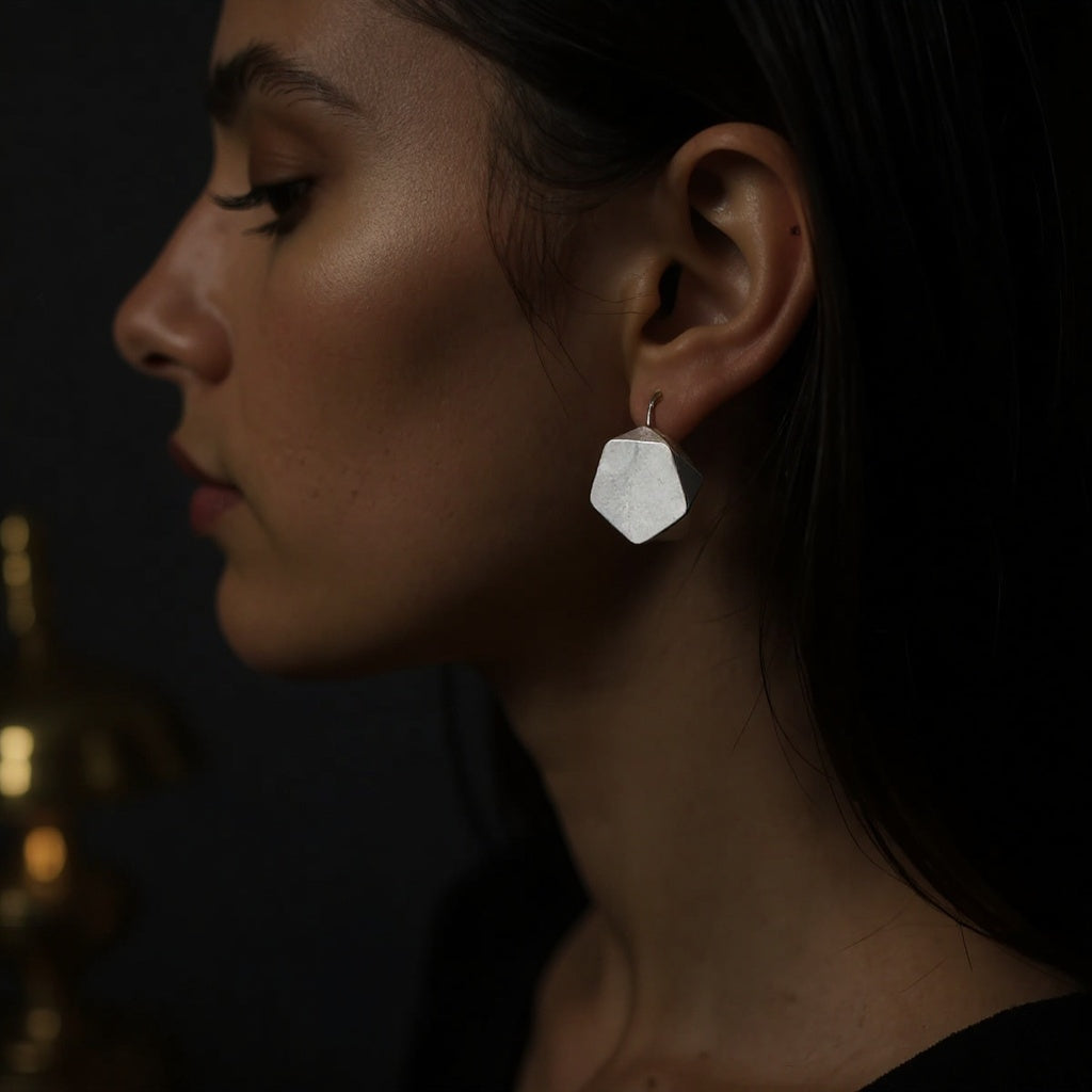 Statement Stud - worn