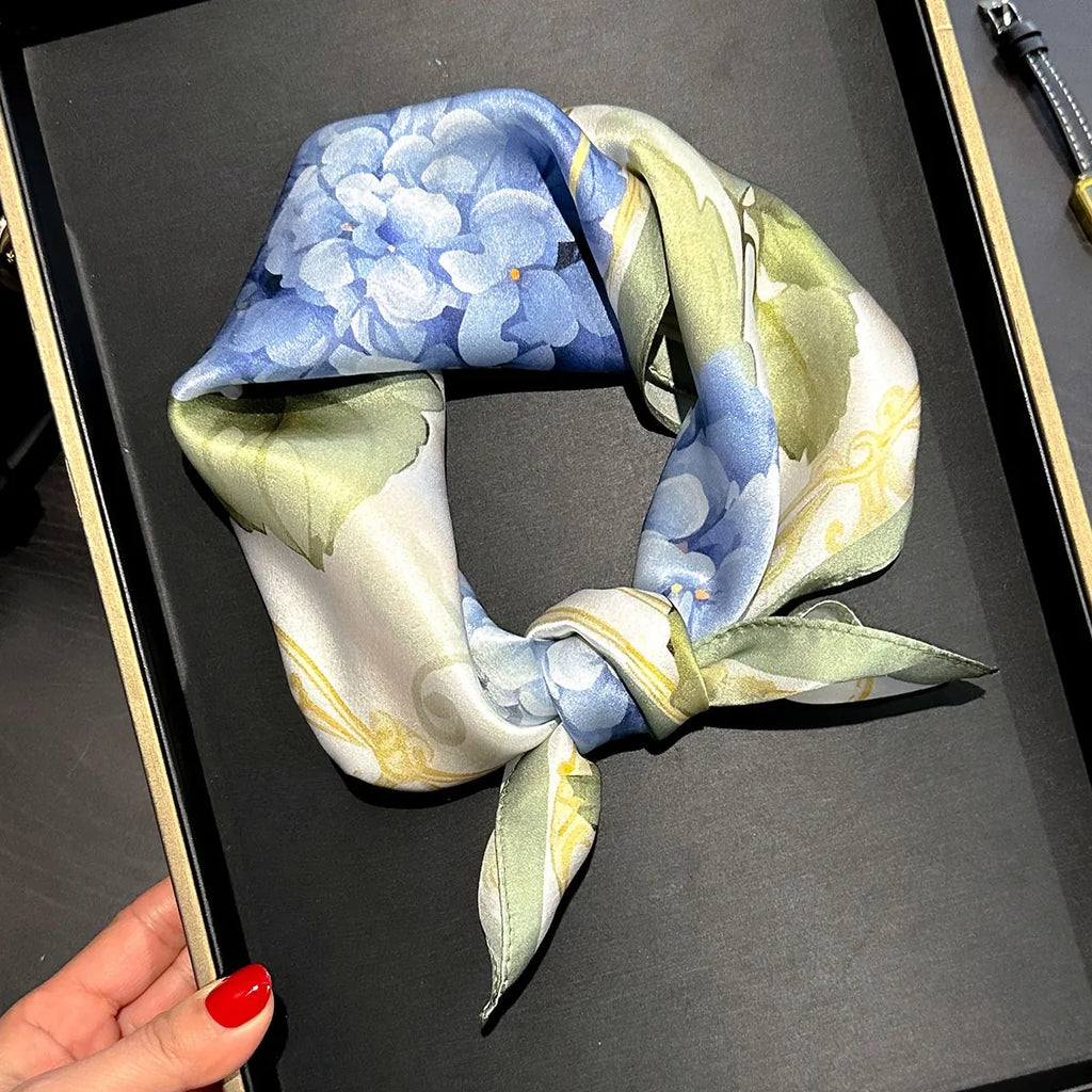 The Silk Scarf - small square silk scarf