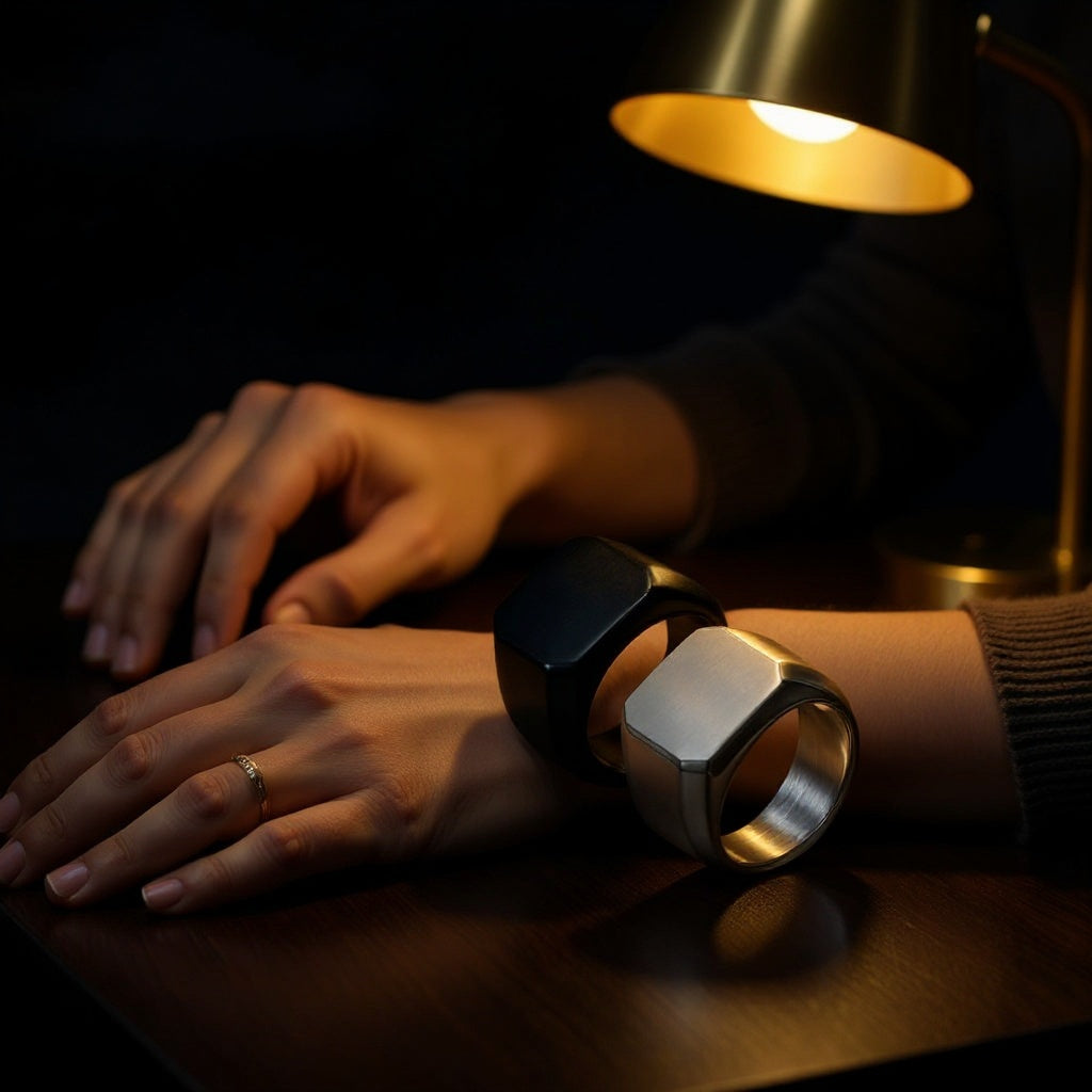 The Signet Ring - worn