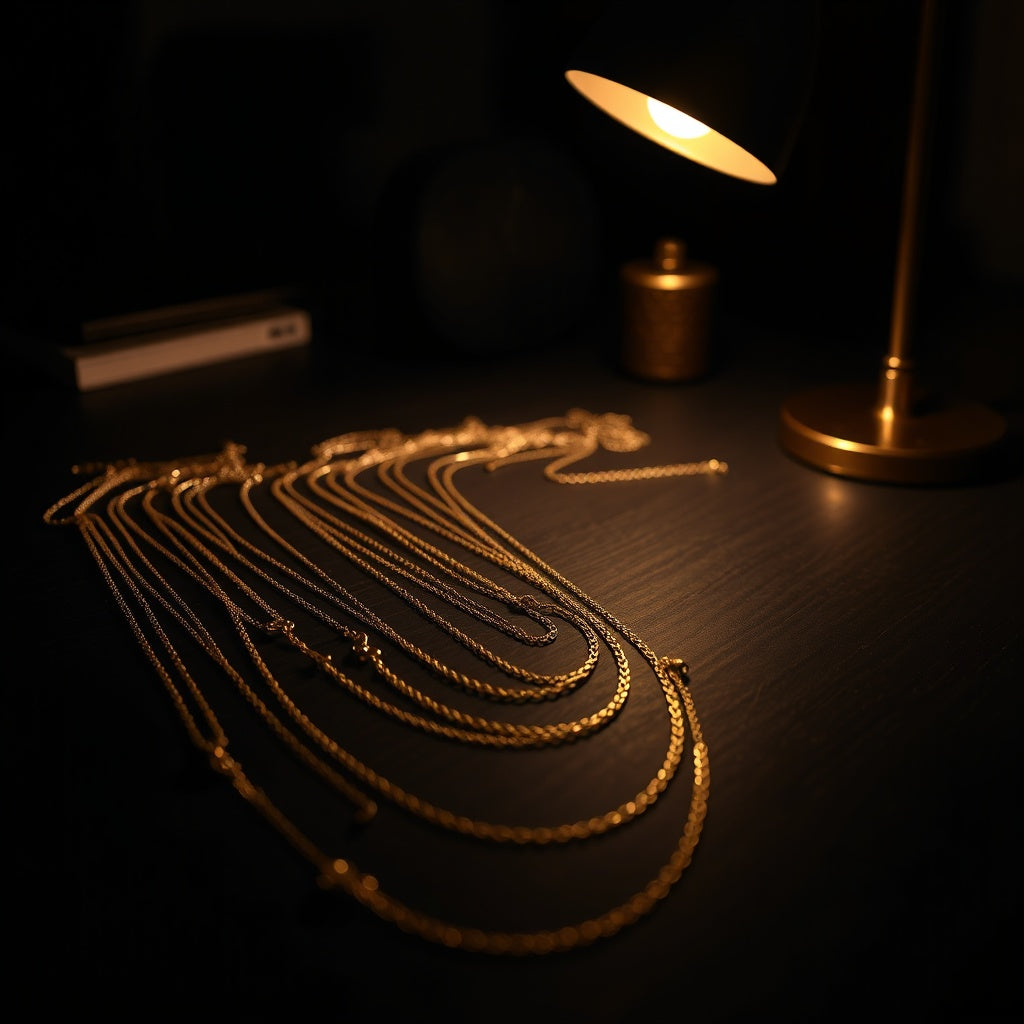 Layering Chain - lifestyle shot